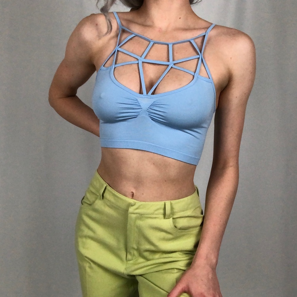 Baby Blue Bralette XS/S